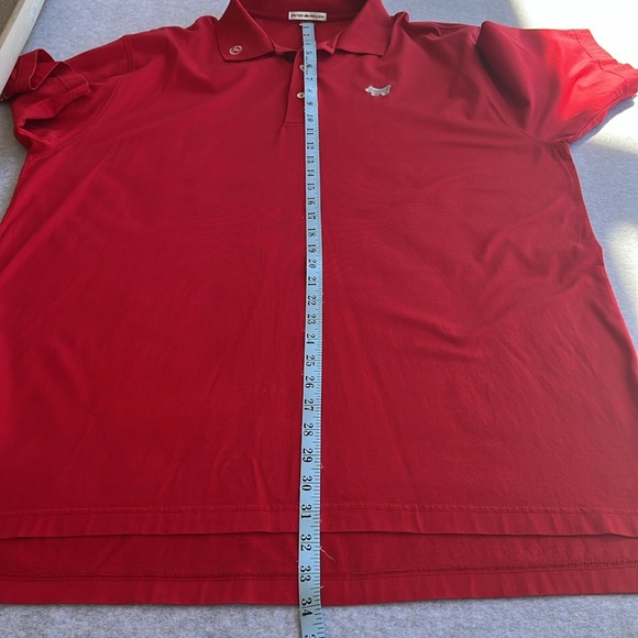 Peter Millar Scotty Cameron Red Polo Shirt Mens XL Circle T Junkyard Dog Golf - Picture 13 of 14